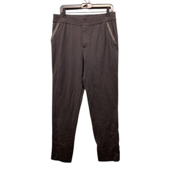 Lululemon Stretch Jogger Pants Mens Size L Black Athletic‎ Casual Sweatpa - Picture 1 of 12